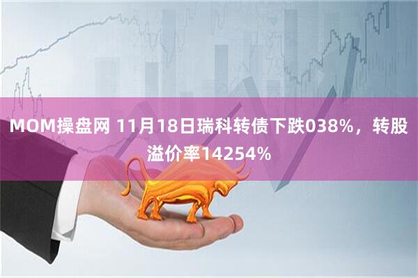 MOM操盘网 11月18日瑞科转债下跌038%，转股溢价率14254%
