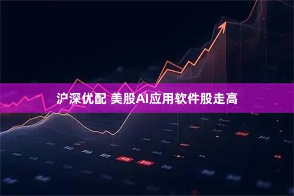 沪深优配 美股AI应用软件股走高