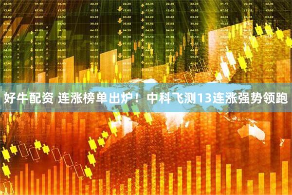 好牛配资 连涨榜单出炉！中科飞测13连涨强势领跑
